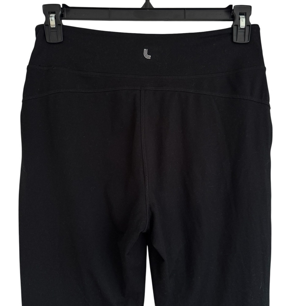 Lole High Waisted Drawstring Joggers Comfy Stretch Sweatpants Black Size Small - Picture 4 of 6